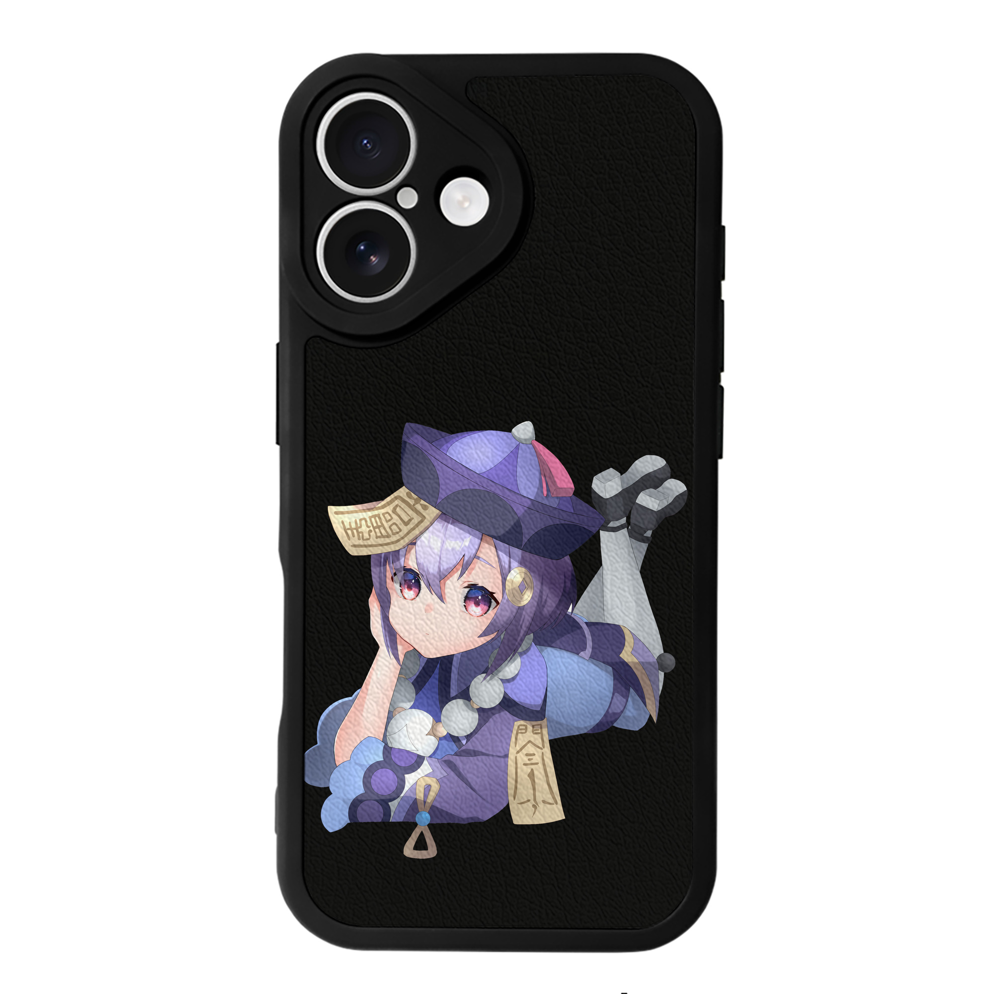 げんし神 七七 なな  genshin Nana 【iPhone 16シリーズ対応】シリコンスマホケース（レザー調） 材質：シリコン